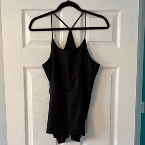 Black Women's Strappy Tank Top